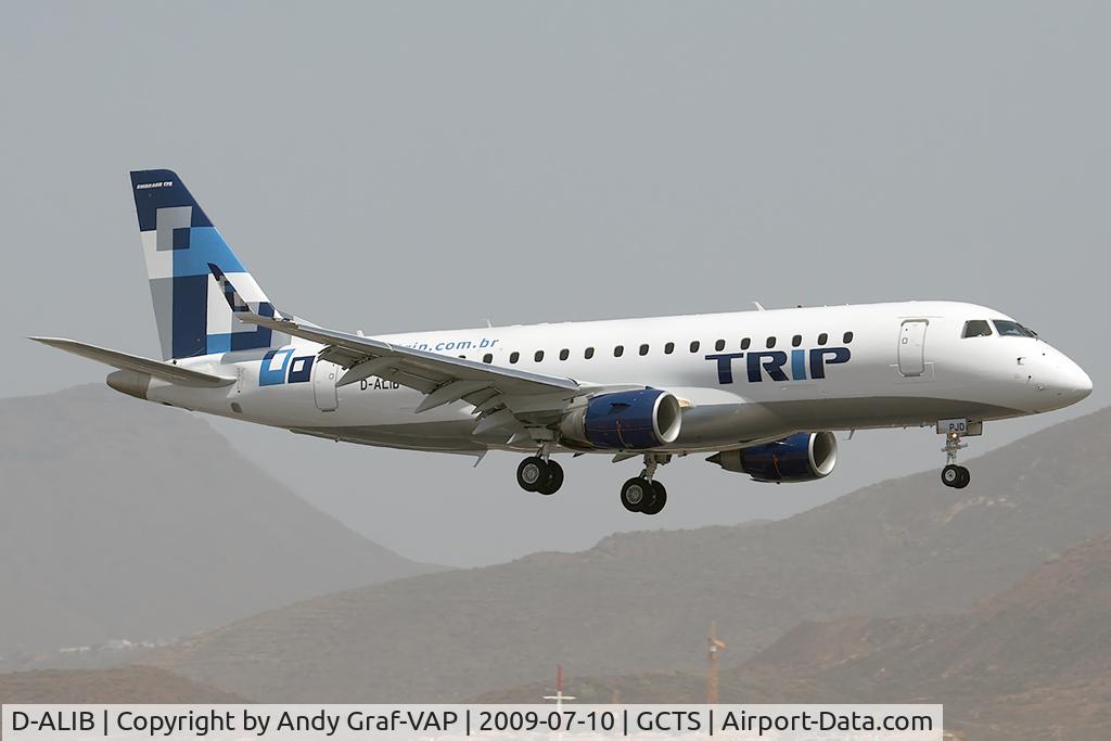 D-ALIB, 2003 Embraer 175LR (ERJ-170-200LR) C/N 17000017, TRIP EMB190
