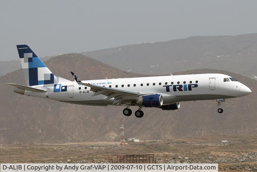 D-ALIB, 2003 Embraer 175LR (ERJ-170-200LR) C/N 17000017, TRIP EMB190