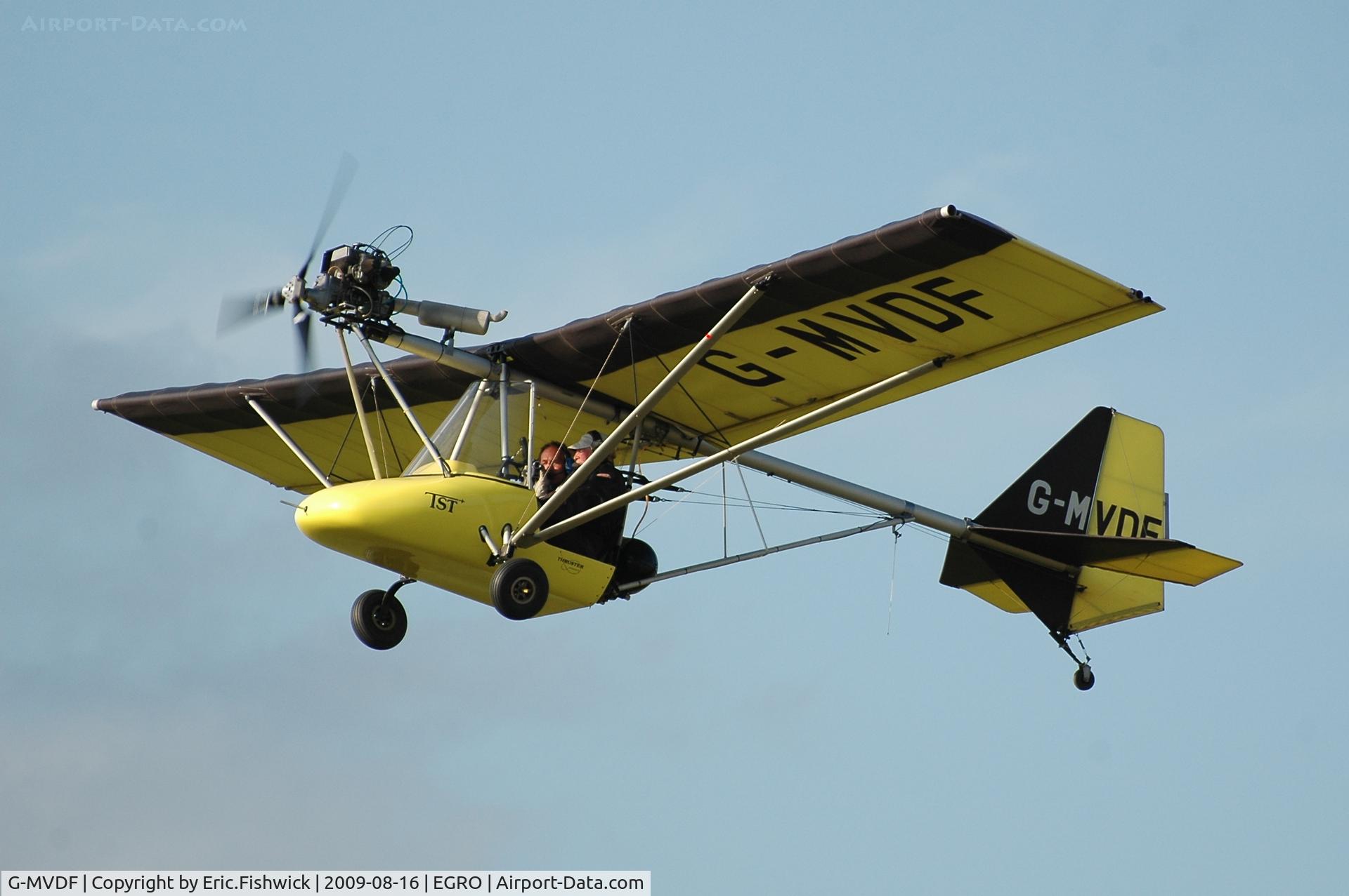 G-MVDF, 1988 Thruster TST MK1 C/N 8078-TST-088, G-MVDF at Heart Air Display, Rougham Airfield Aug 09