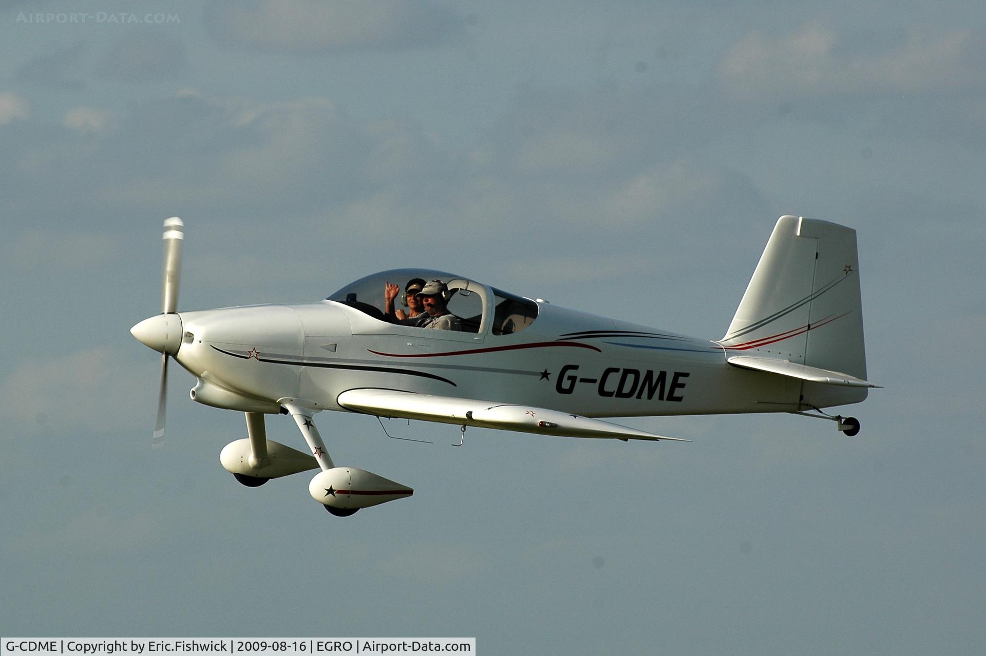 G-CDME, 2006 Vans RV-7 C/N PFA 323-14151, G-CDME at Heart Air Display, Rougham Airfield Aug 09
