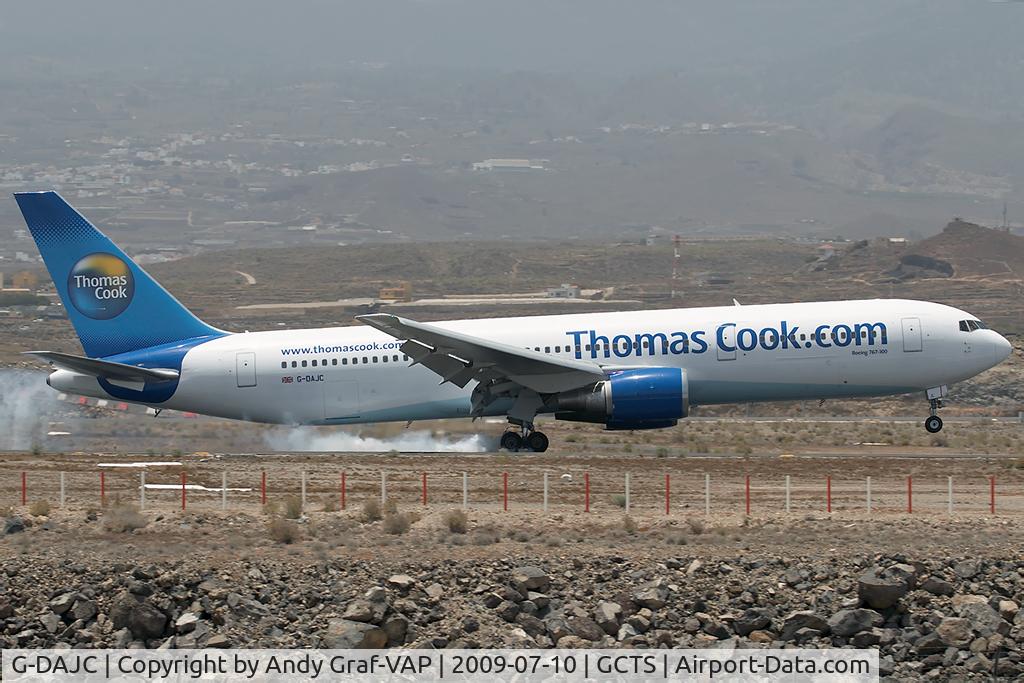 G-DAJC, 1994 Boeing 767-31K C/N 27206, Thomas Cook 767-300