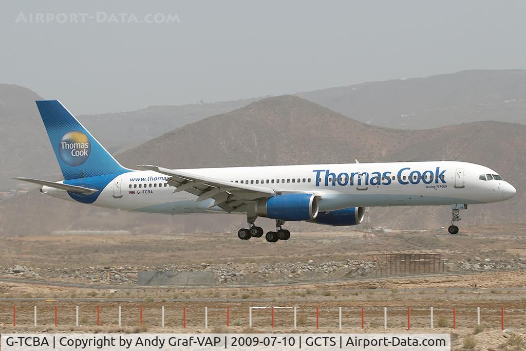 G-TCBA, 1998 Boeing 757-28A C/N 28203, Thomas Cook 757-200