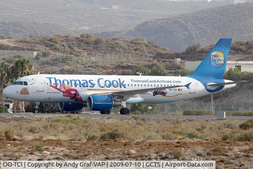 OO-TCI, 2003 Airbus A320-214 C/N 1975, Thomas Cook A320