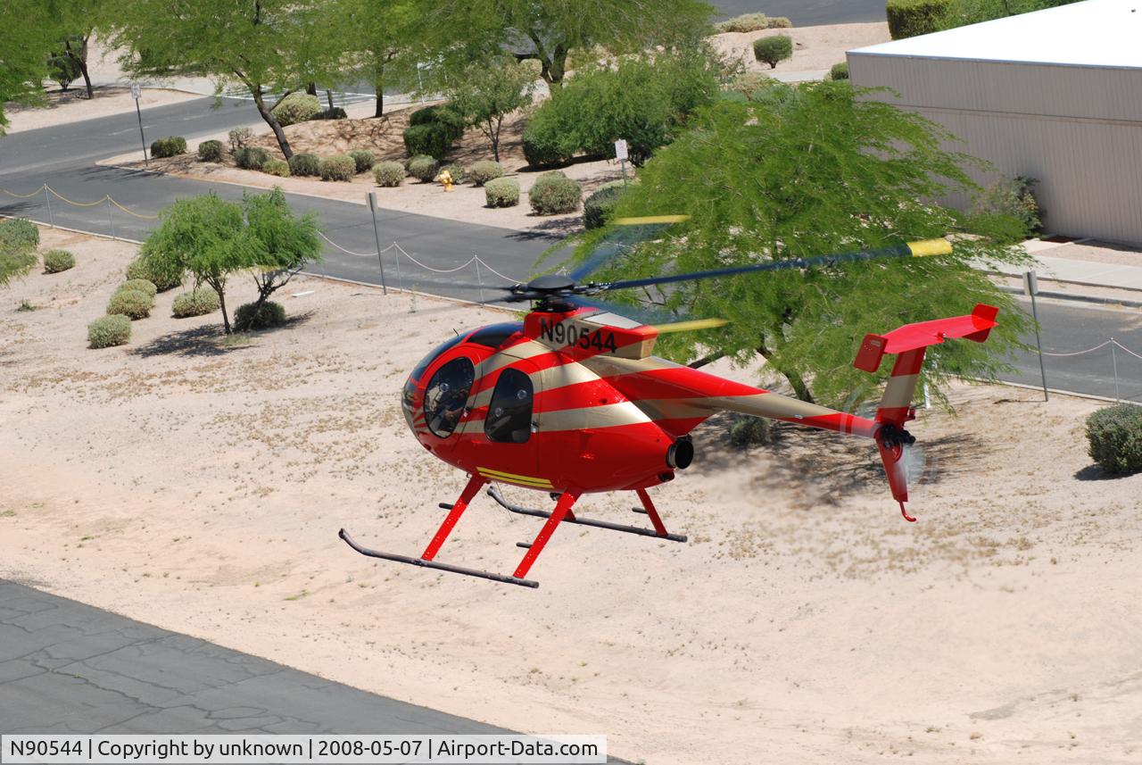 N90544, MD Helicopters 369FF C/N 0150FF, Photo Hughes