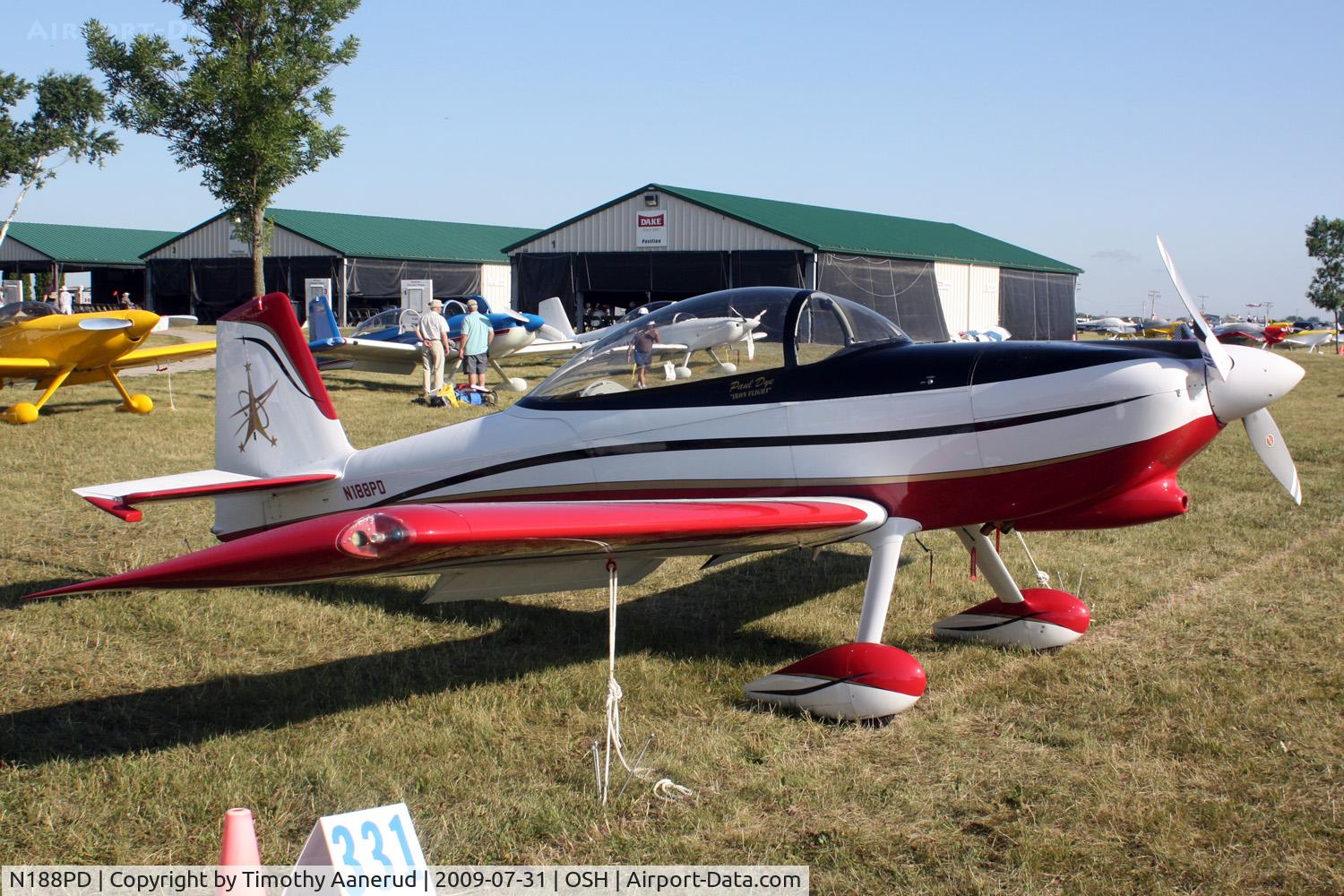 N188PD, 2005 Vans RV-8 C/N 82133, 2005 RV-8, c/n: 82133