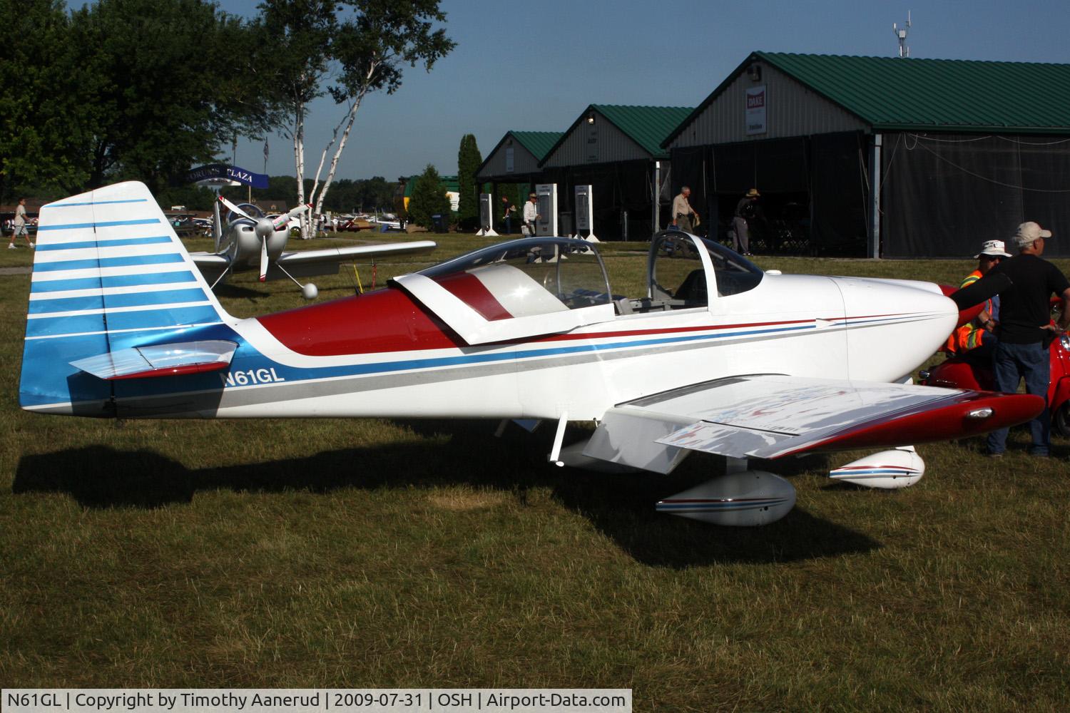 N61GL, 2005 Vans RV-6A C/N 60279, 2005 RV-6A, c/n: 60279