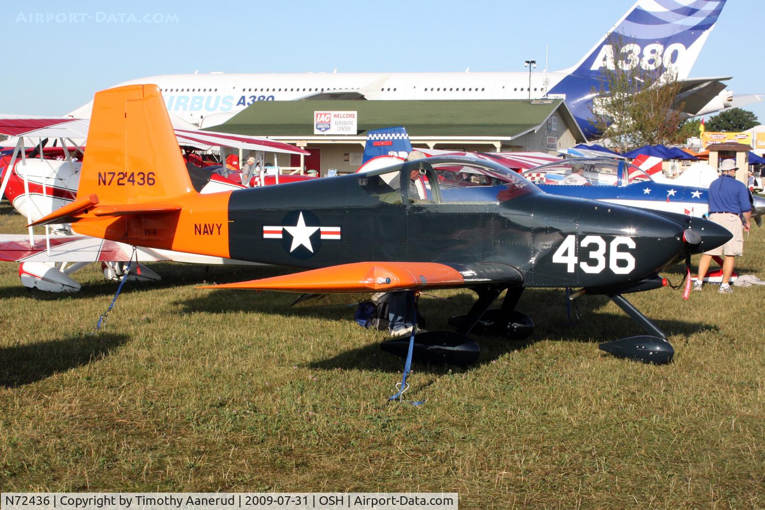 N72436, Vans RV-9A C/N 91036, VANS RV-9A, c/n: 91036