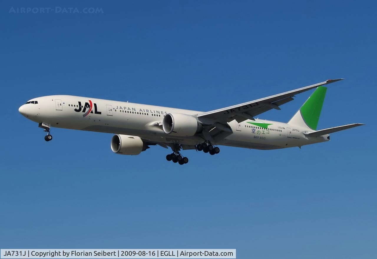 JA731J, 2003 Boeing 777-346/ER C/N 32431, JAL Eco Jet