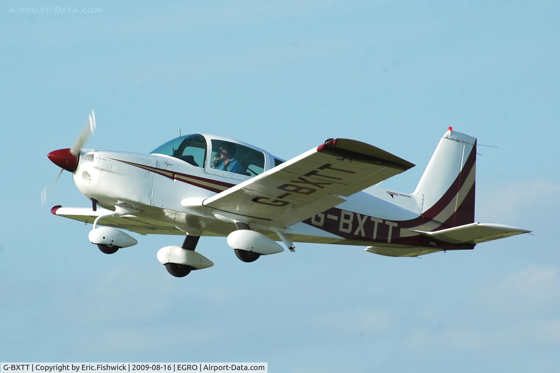 G-BXTT, 1978 Grumman American AA-5B Tiger C/N AA5B-0749, G-BXTT Tiger at Heart Air Display, Rougham Airfield Aug 09