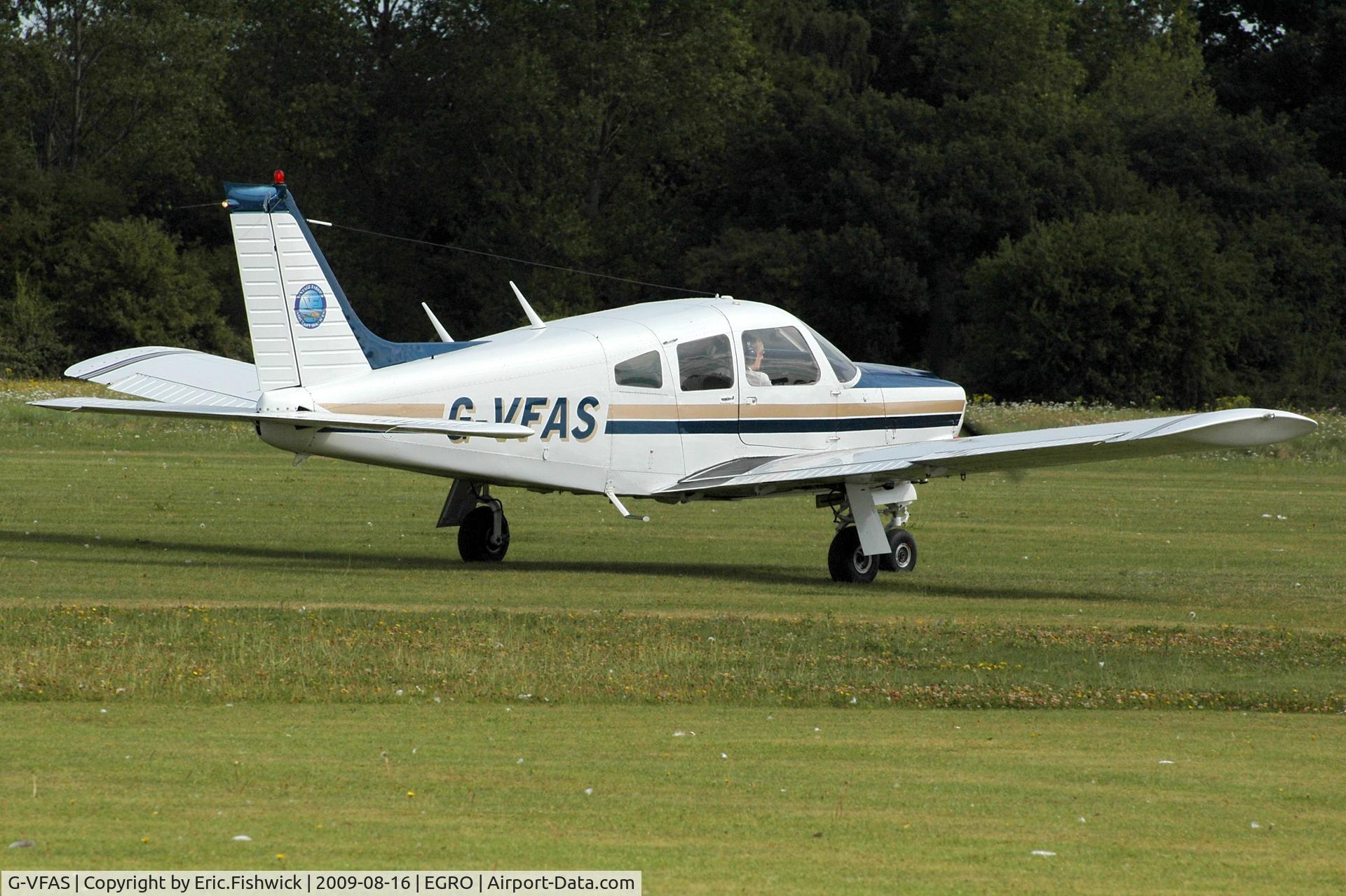G-VFAS, 1974 Piper PA-28R-200 Cherokee Arrow C/N 28R-7435104, G-VFAS at Heart Air Display, Rougham Airfield Aug 09