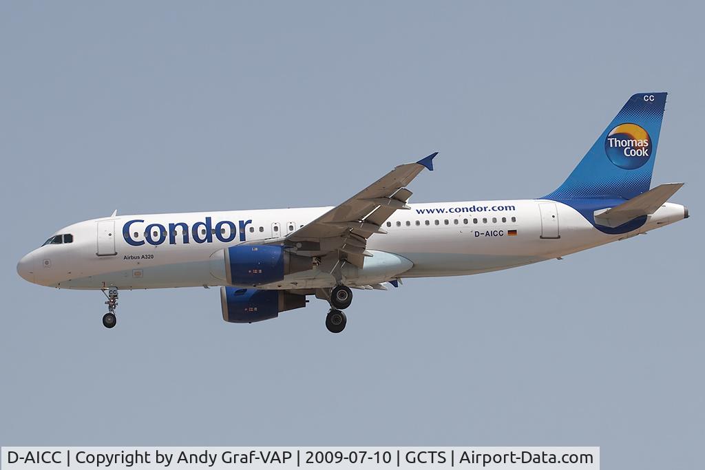 D-AICC, 1998 Airbus A320-212 C/N 0809, Condor A320