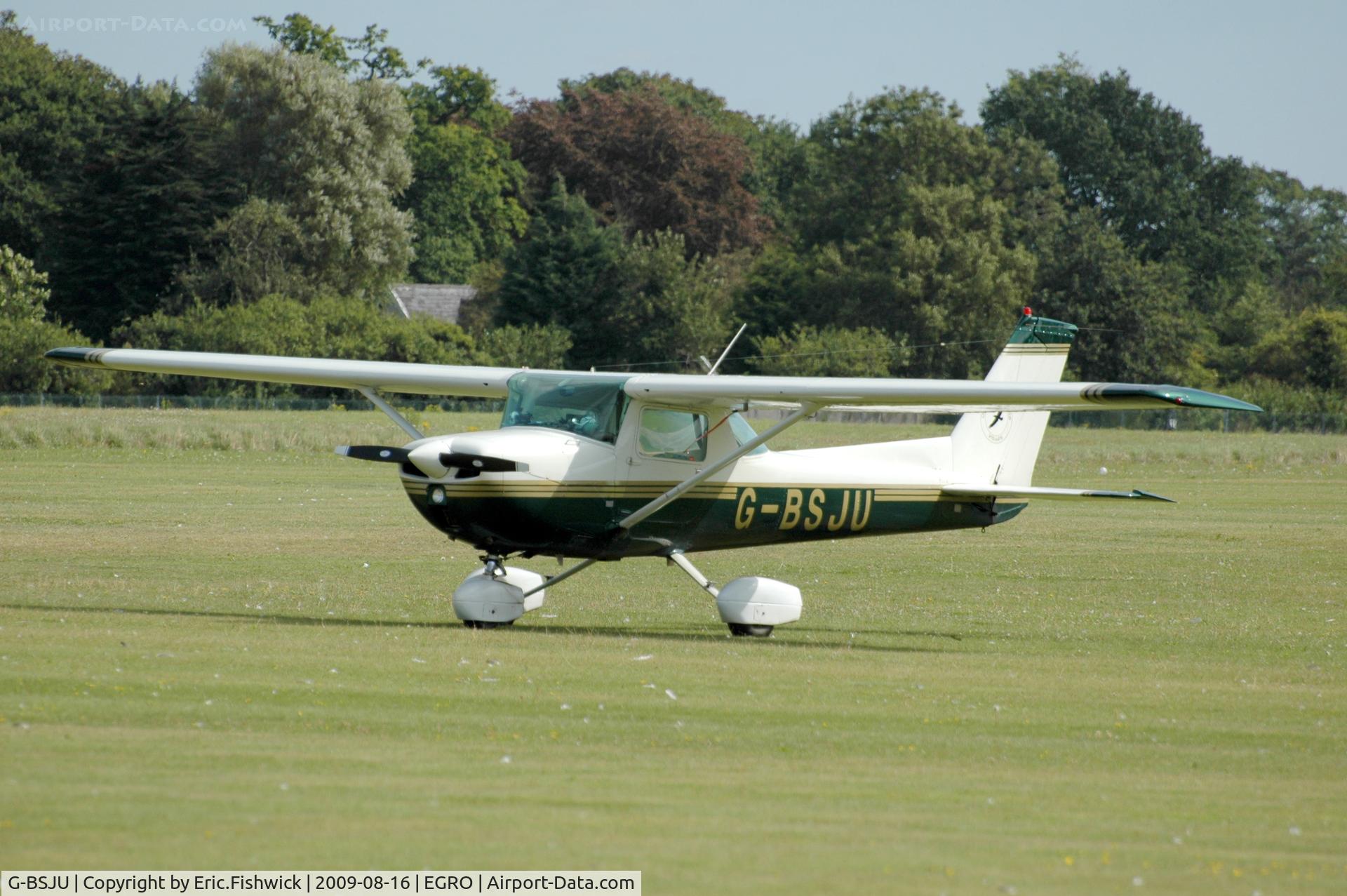 G-BSJU, 1974 Cessna 150M C/N 150-76430, G-BSJU at Heart Air Display, Rougham Airfield Aug 09
