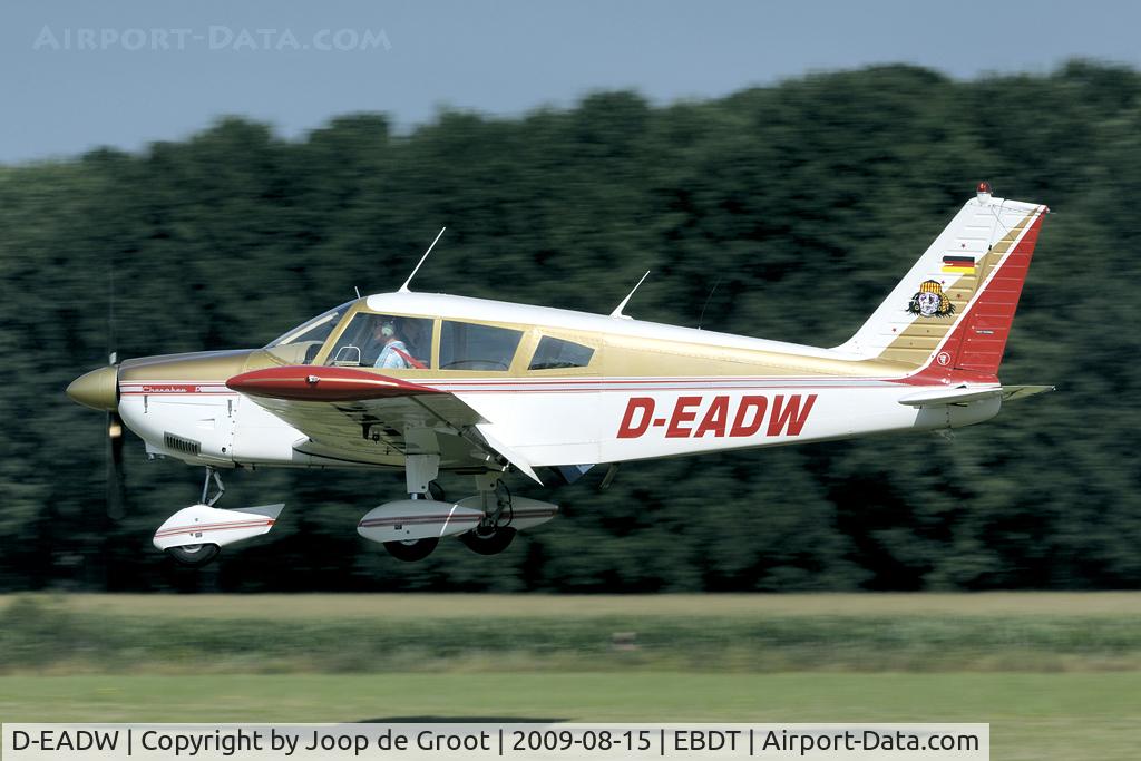 D-EADW, Piper PA-28 180 Cherokee C/N 28-5308, arrival for the old timer fly in.