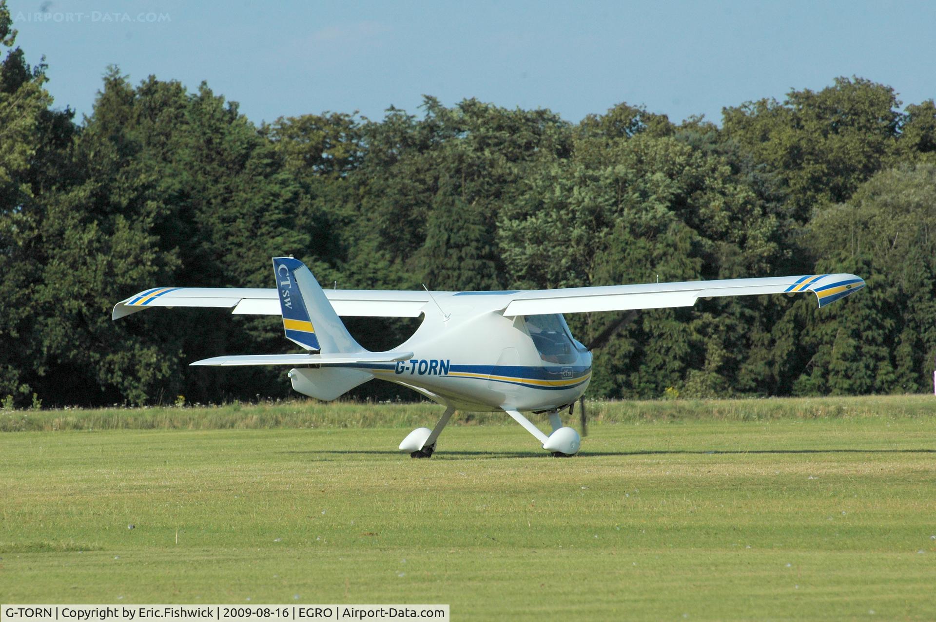 G-TORN, 2006 Flight Design CTSW C/N 8189, G-TORN at Heart Air Display, Rougham Airfield Aug 09