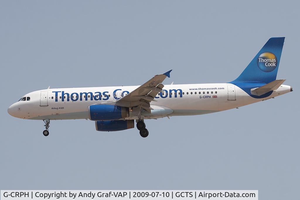 G-CRPH, 1993 Airbus A320-231 C/N 424, Thomas Cook A320