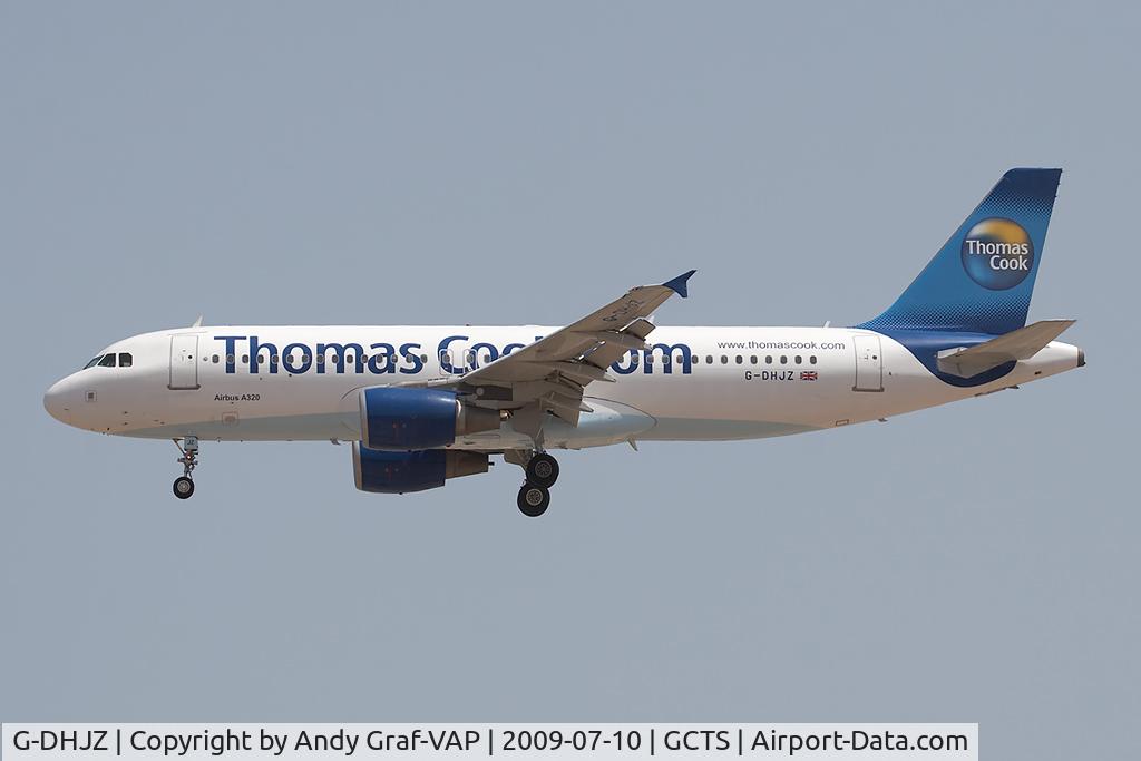 G-DHJZ, 2003 Airbus A320-214 C/N 1965, Thomas Cook A320