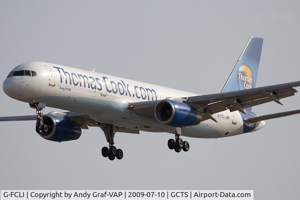 G-FCLI, 1995 Boeing 757-28A C/N 26275, Thomas Cook 757-200
