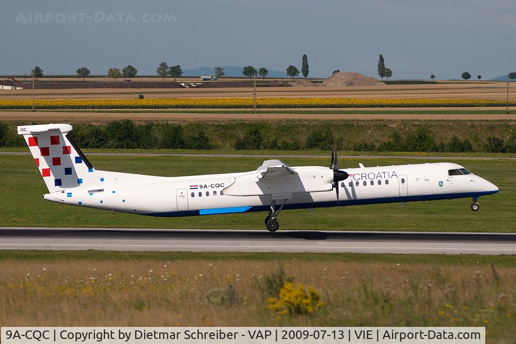 9A-CQC, 2009 De Havilland Canada DHC-8-402Q Dash 8 C/N 4258, Croatia Airlines Dash 8-400