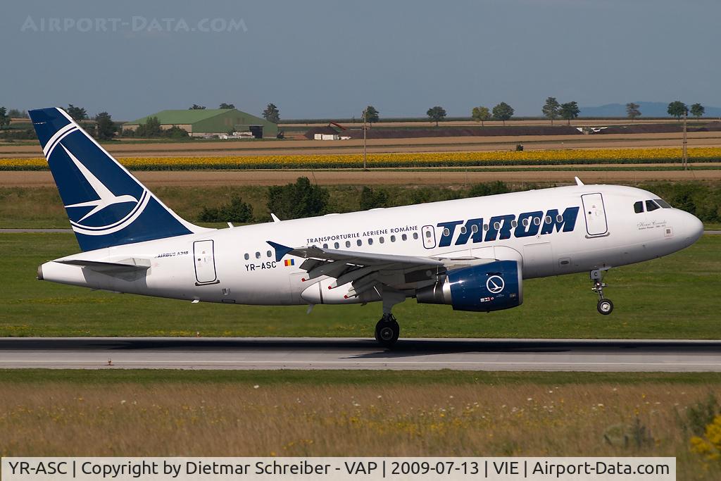 YR-ASC, 2007 Airbus A318-121 C/N 3220, Tarom A319