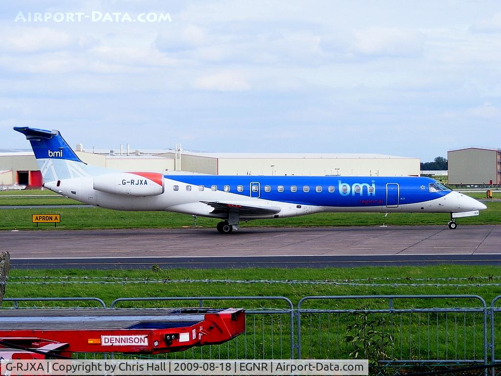 G-RJXA, 1999 Embraer EMB-145EP (ERJ-145EP) C/N 145136, BMI Regional