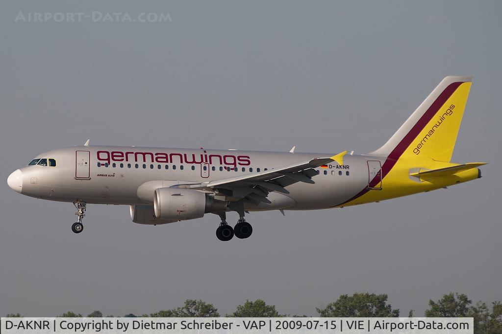 D-AKNR, 2000 Airbus A319-112 C/N 1209, Germanwings Airbus 319