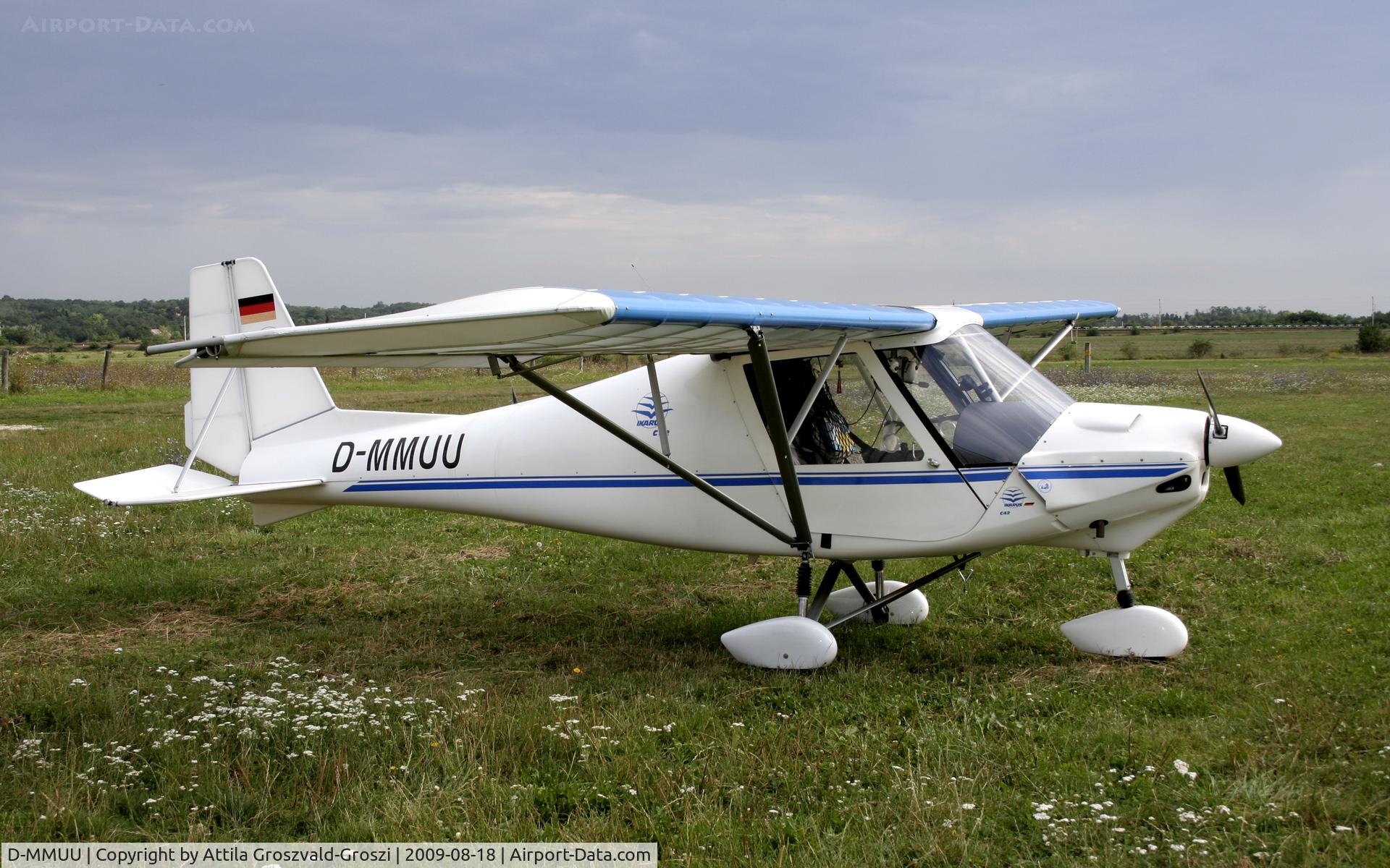 D-MMUU, 1998 Comco Ikarus C42 C/N 9801-6060, Aero Sag Airport - Tokorcs Hungary
