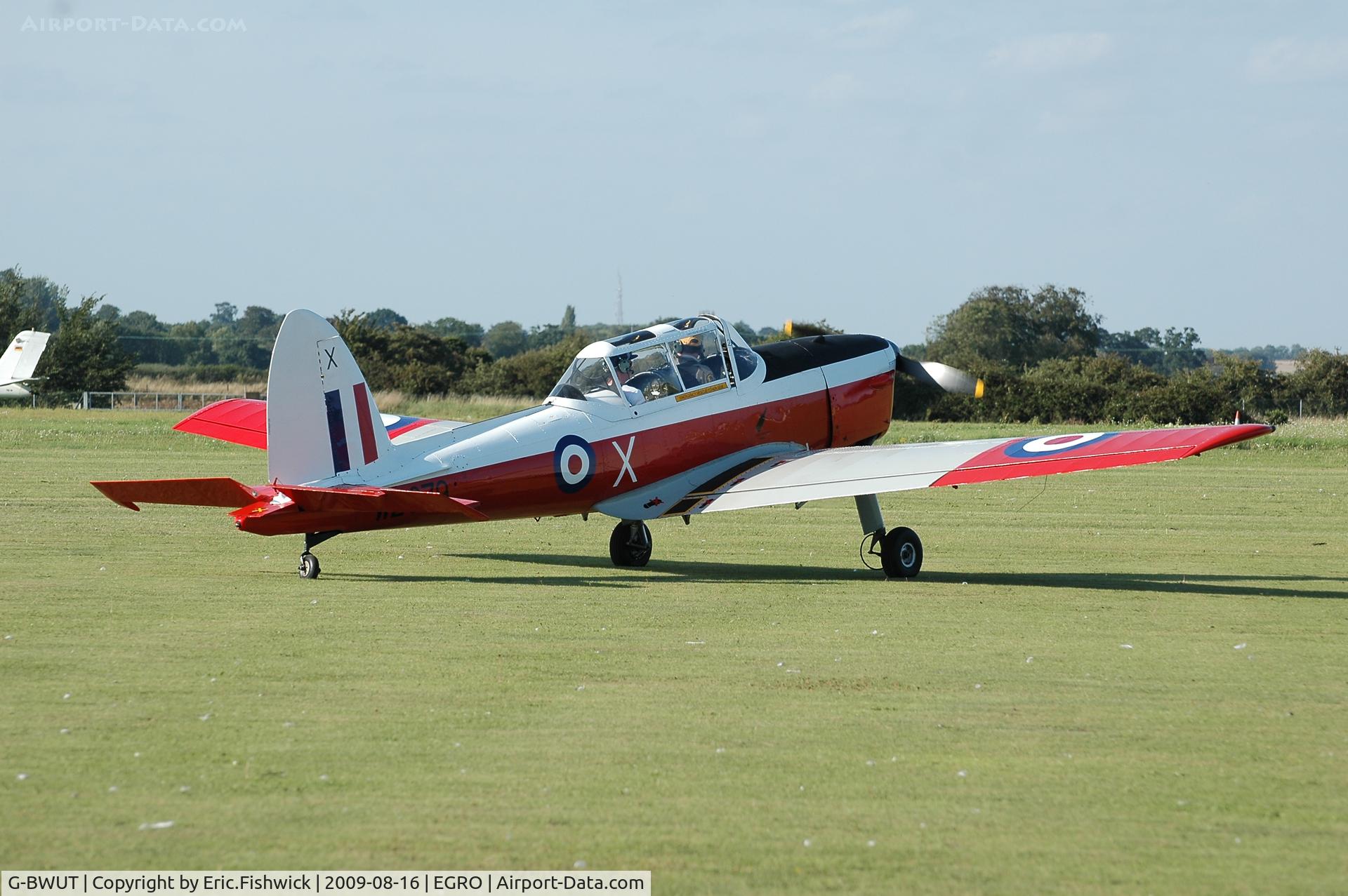 G-BWUT, 1953 De Havilland DHC-1 Chipmunk T.10 C/N C1/0918, 2. WZ879 at Heart Air Display, Rougham Airfield Aug 09