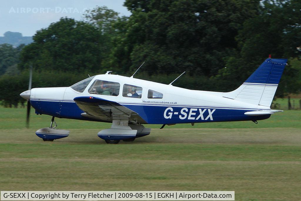 G-SEXX, 1978 Piper PA-28-161 Cherokee Warrior II C/N 28-7816196, 1978 Piper PIPER PA-28-161 at Headcorn , Kent , UK