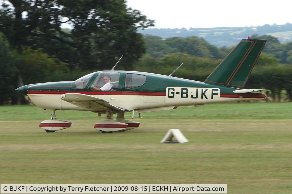 G-BJKF, 1981 Socata TB-9 Tampico C/N 240, Socata TB9 at Headcorn , Kent , UK