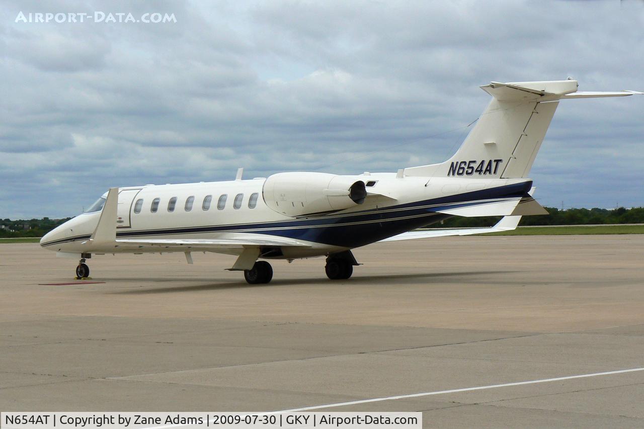 N654AT, 2001 Learjet 45 C/N 45-136, At Arlington Municipal