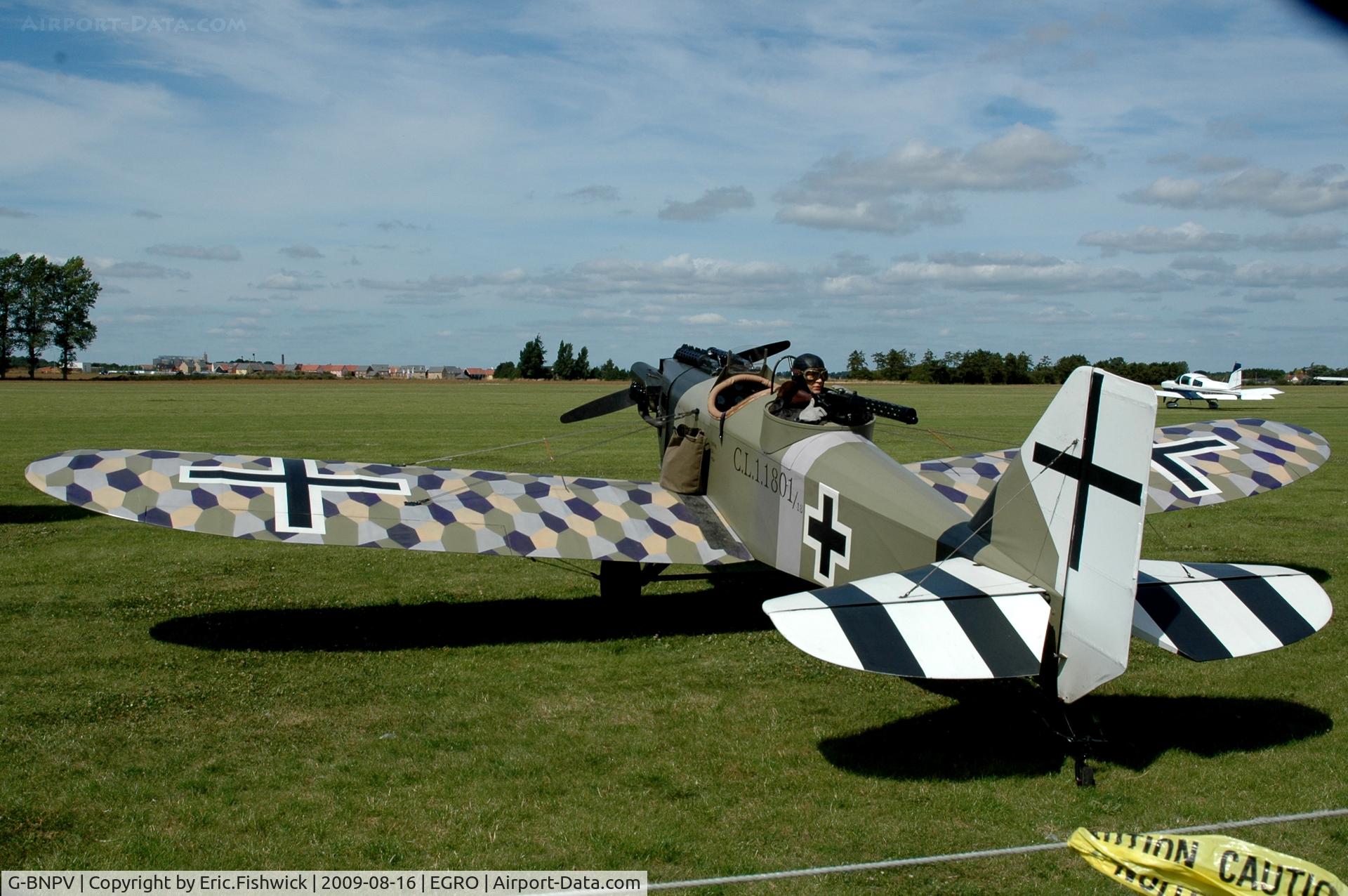 G-BNPV, 1988 Bowers Fly Baby 1A C/N PFA 016-11120, 1. G-BNPV at Heart Air Display, Rougham Airfield Aug 09