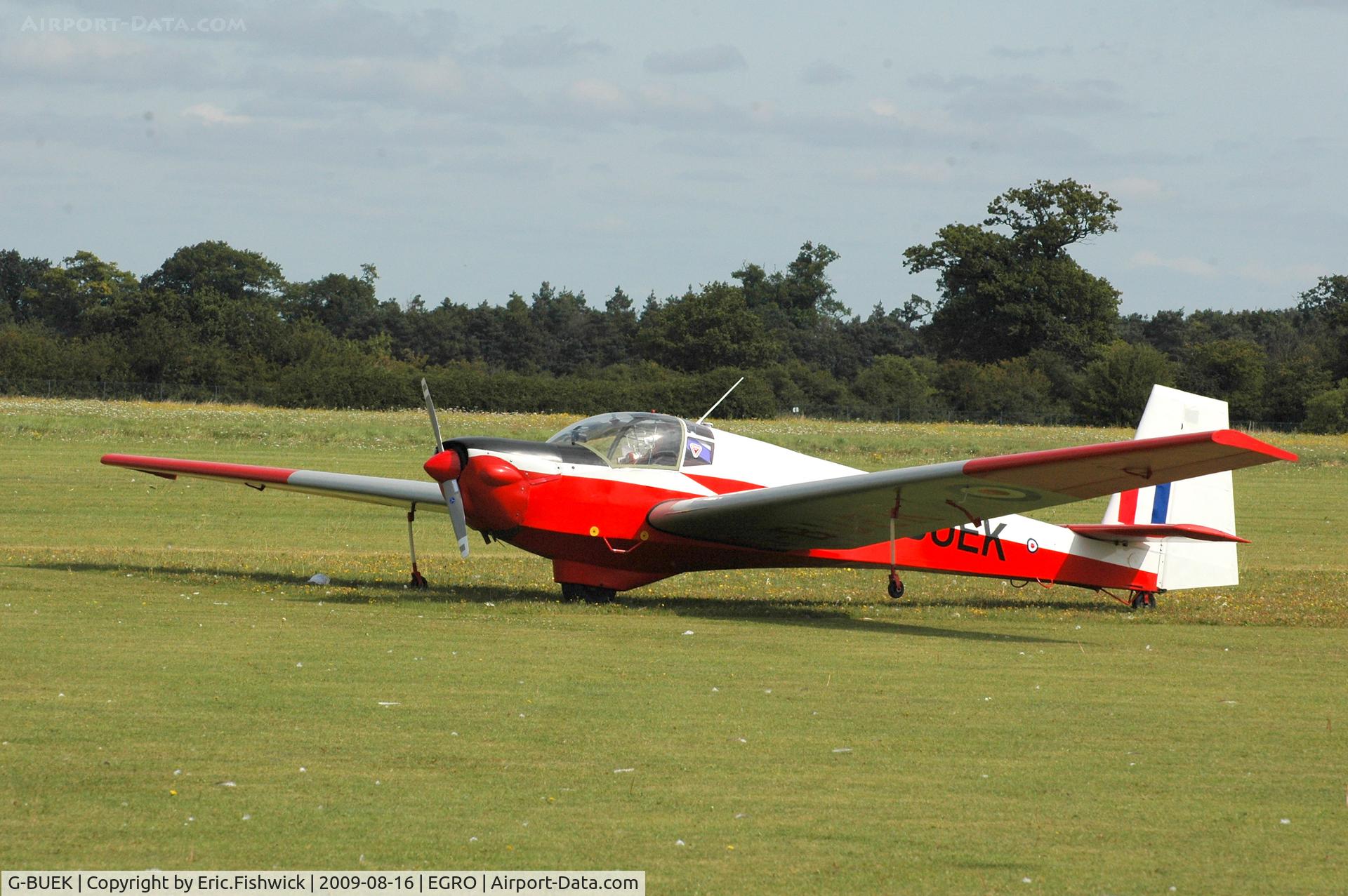 G-BUEK, 1977 Slingsby T-61F Venture T2 C/N 1879, 3. G-BUEK at Heart Air Display, Rougham Airfield Aug 09
