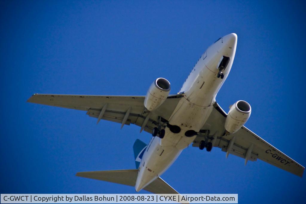 C-GWCT, 2006 Boeing 737-6CT C/N 35112, Lawson Heights Mall Ball Diamonds