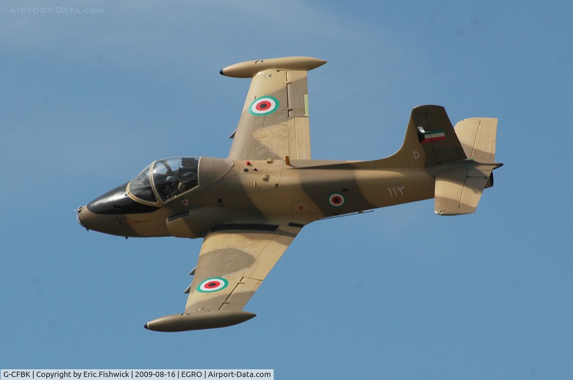G-CFBK, 1976 BAC 167 Strikemaster Mk.80A C/N EEP/JP/4091, 1. G-CFBK BAC 167 Strikemaster MK80A at Heart Air Display, Rougham Airfield Aug 09