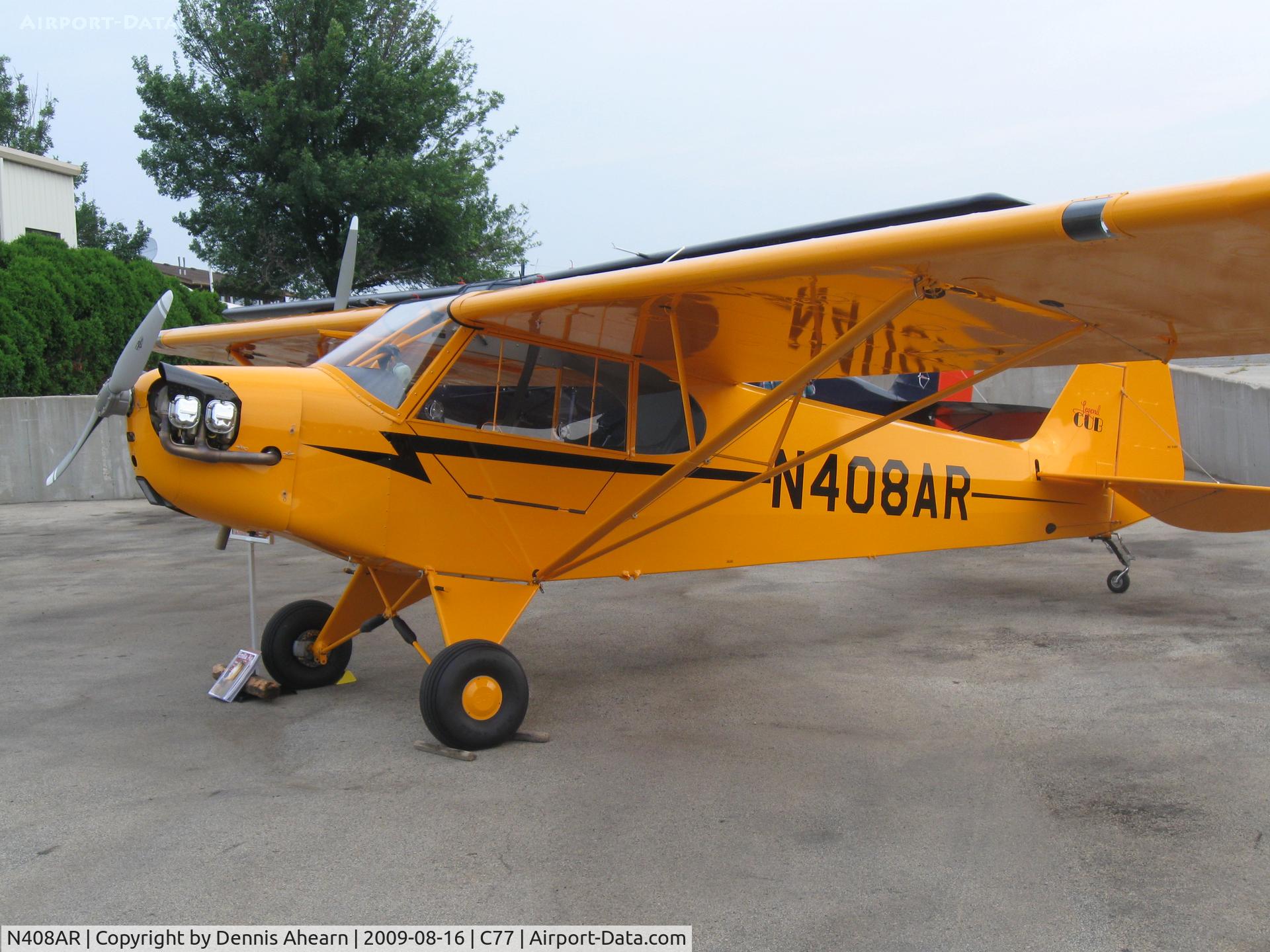 N408AR, American Legend AL3 C/N AL-1144, Poplar Grove,IL  Legend Cub