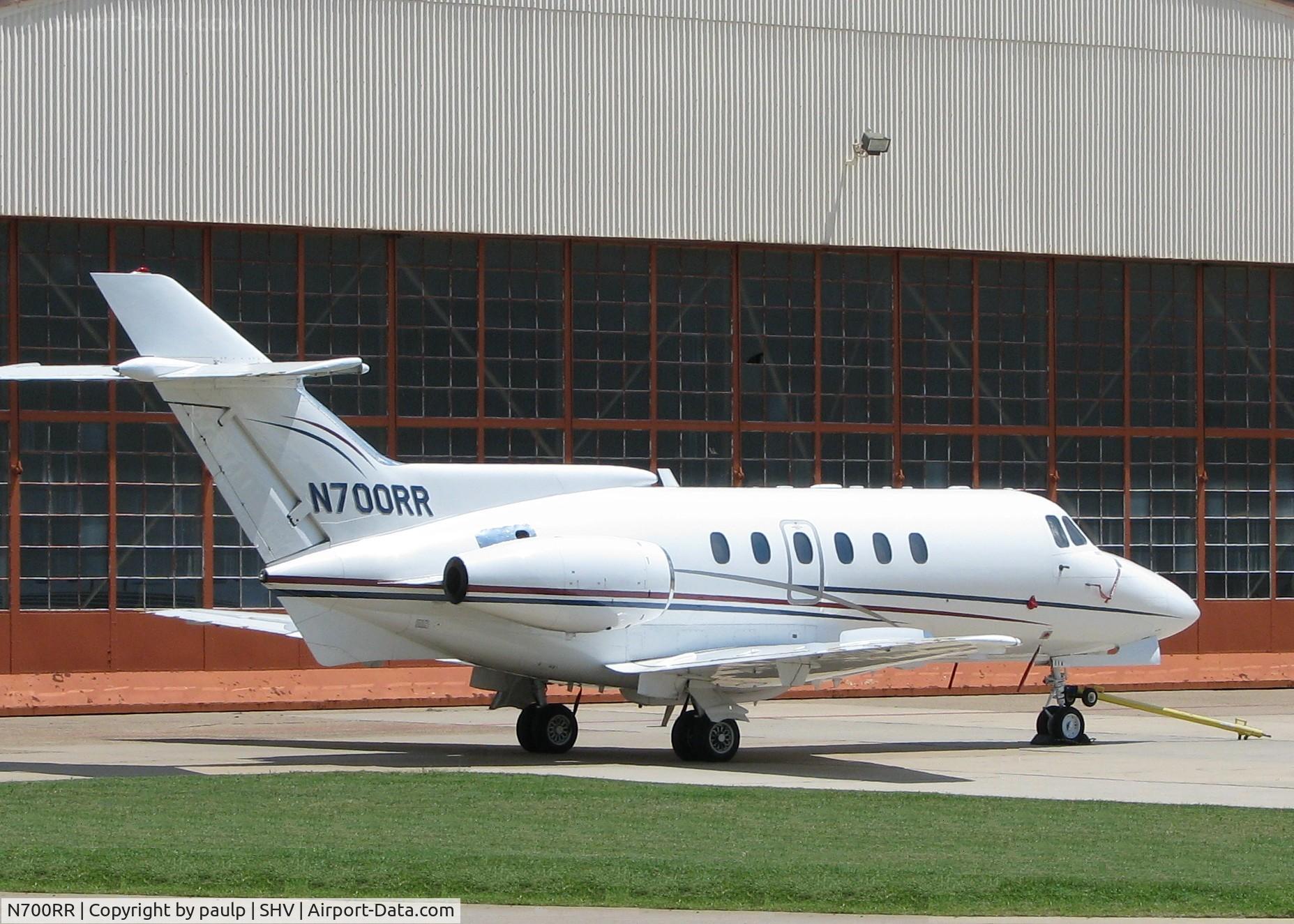 N700RR, 1978 British Aerospace HS.125-700A C/N 257024, At Shreveport Regional.