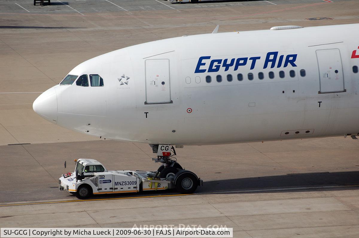 SU-GCG, Airbus A330-243 C/N 666, At Jo'burg