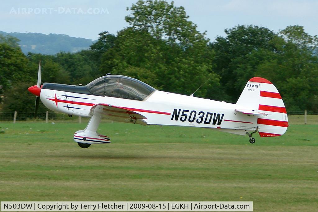 N503DW, Mudry CAP-10B C/N 202, Cap 10B at Headcorn , Kent , UK