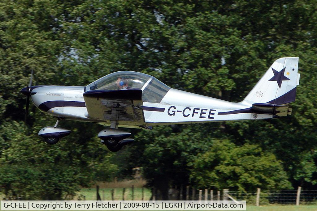 G-CFEE, 2008 Evektor-Aerotechnik EV-97 Eurostar C/N LAA 315-14778, EV-97 Eurostar at Headcorn , Kent , UK