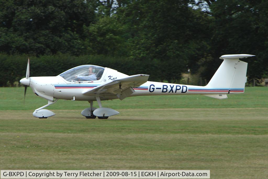 G-BXPD, 1997 Diamond DA-20A-1 Katana C/N 10259, 1997 Diamond Aircraft Industries Inc DA20-A1 at Headcorn , Kent , UK