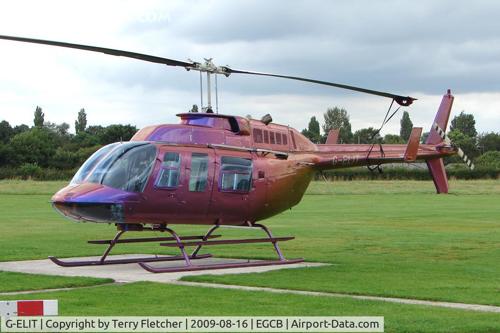 G-ELIT, 1977 Bell 206L LongRanger LongRanger C/N 45091, Bell 206L at Barton