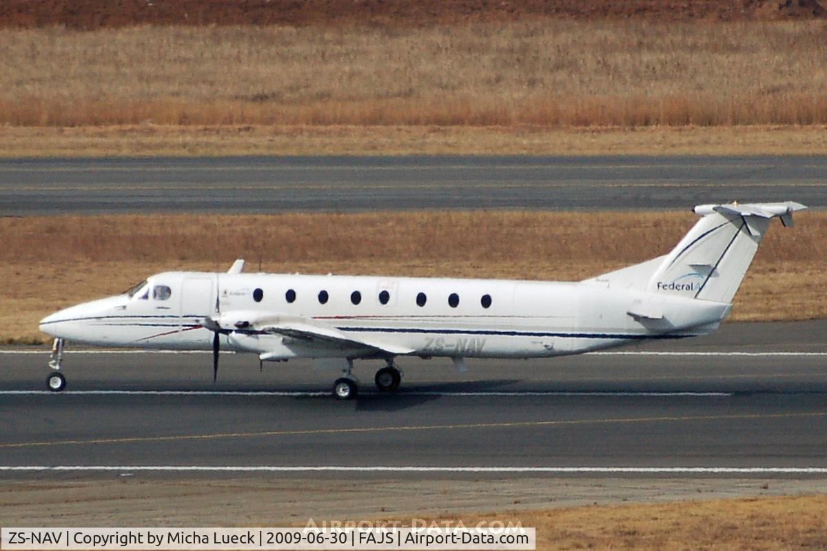 ZS-NAV, 1986 Beech 1900C C/N UB-62, At Jo'burg