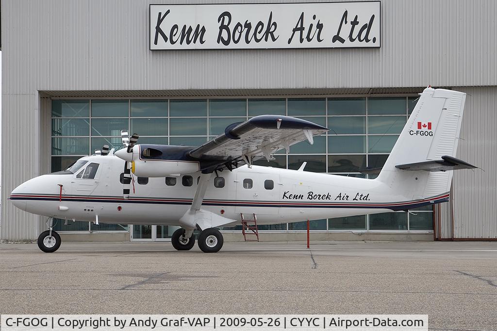 C-FGOG, 1972 De Havilland Canada DHC-6-300 Twin Otter C/N 348, Kenn Borek Air DHC-6