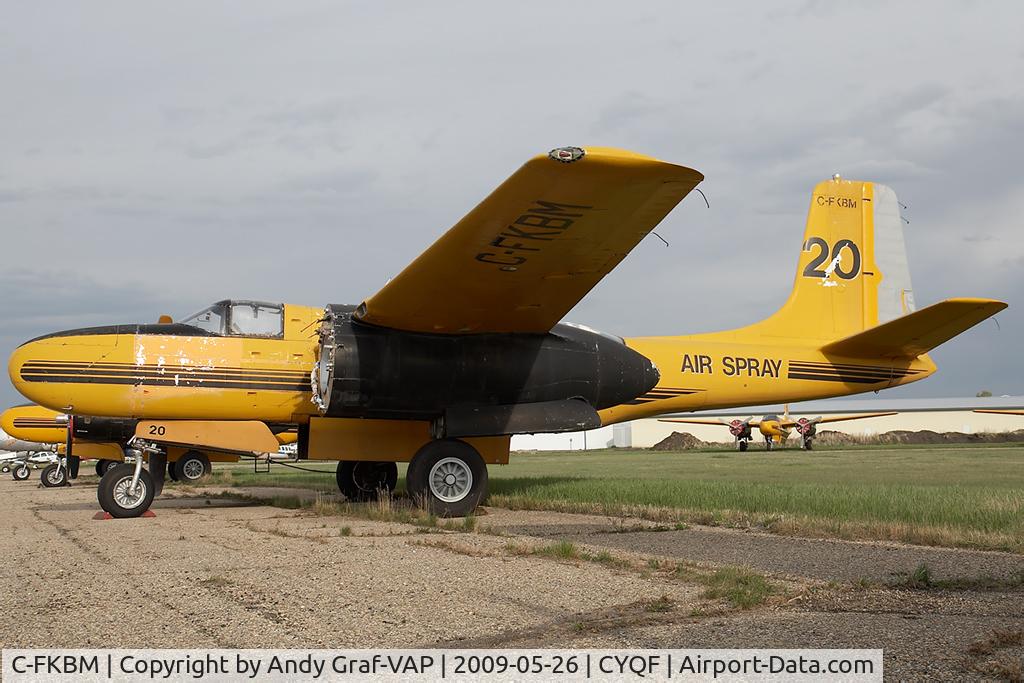 C-FKBM, 1944 Douglas A-26B Invader C/N 27415, Air Spray Douglas A-26