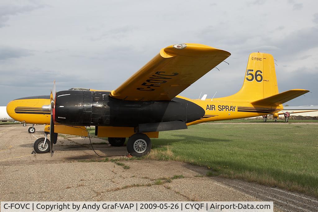 C-FOVC, 1944 Douglas RB-26C Invader C/N 28776, Air Spray Douglas A-86