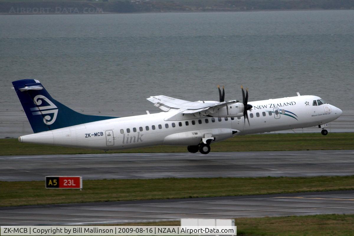 ZK-MCB, 1999 ATR 72-212A C/N 598, Away to where the rasin wasnt so heavy??