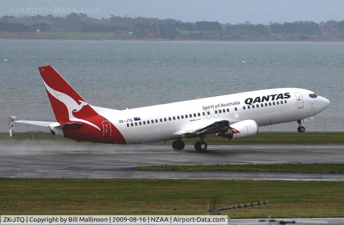 ZK-JTQ, 1992 Boeing 737-476 C/N 24442, They are welcome to take the rain back to Aussie !