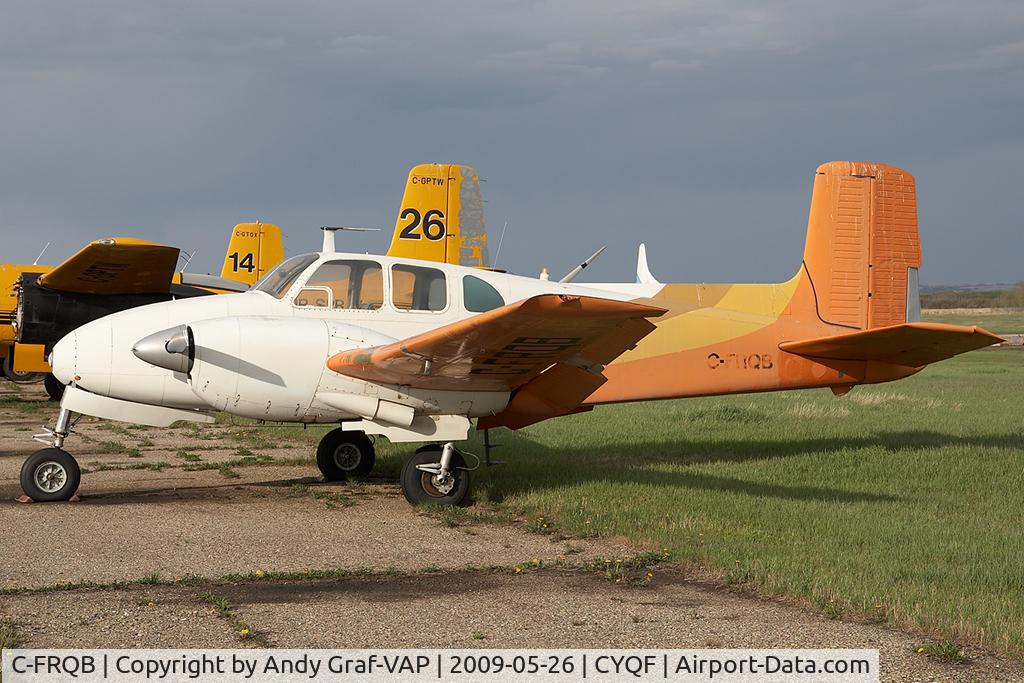 C-FRQB, 1955 Beech C-50 Twin Bonanza C/N CH-139, Beech 50