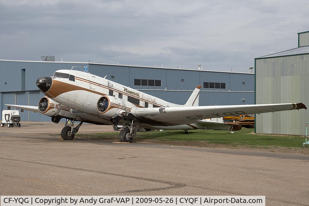 CF-YQG, 1943 Douglas R4D-1 (DC-3C) C/N 4654, Nunasi Central Airlines DC-3