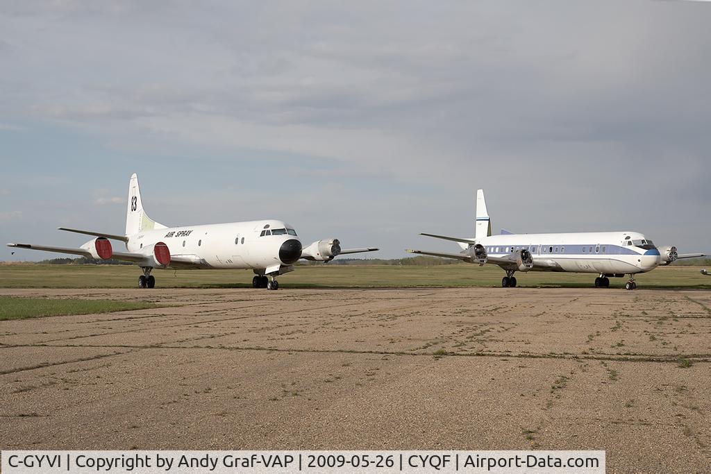 C-GYVI, 1958 Lockheed L-188C(F) Electra C/N 1112, Air Spray L-188
